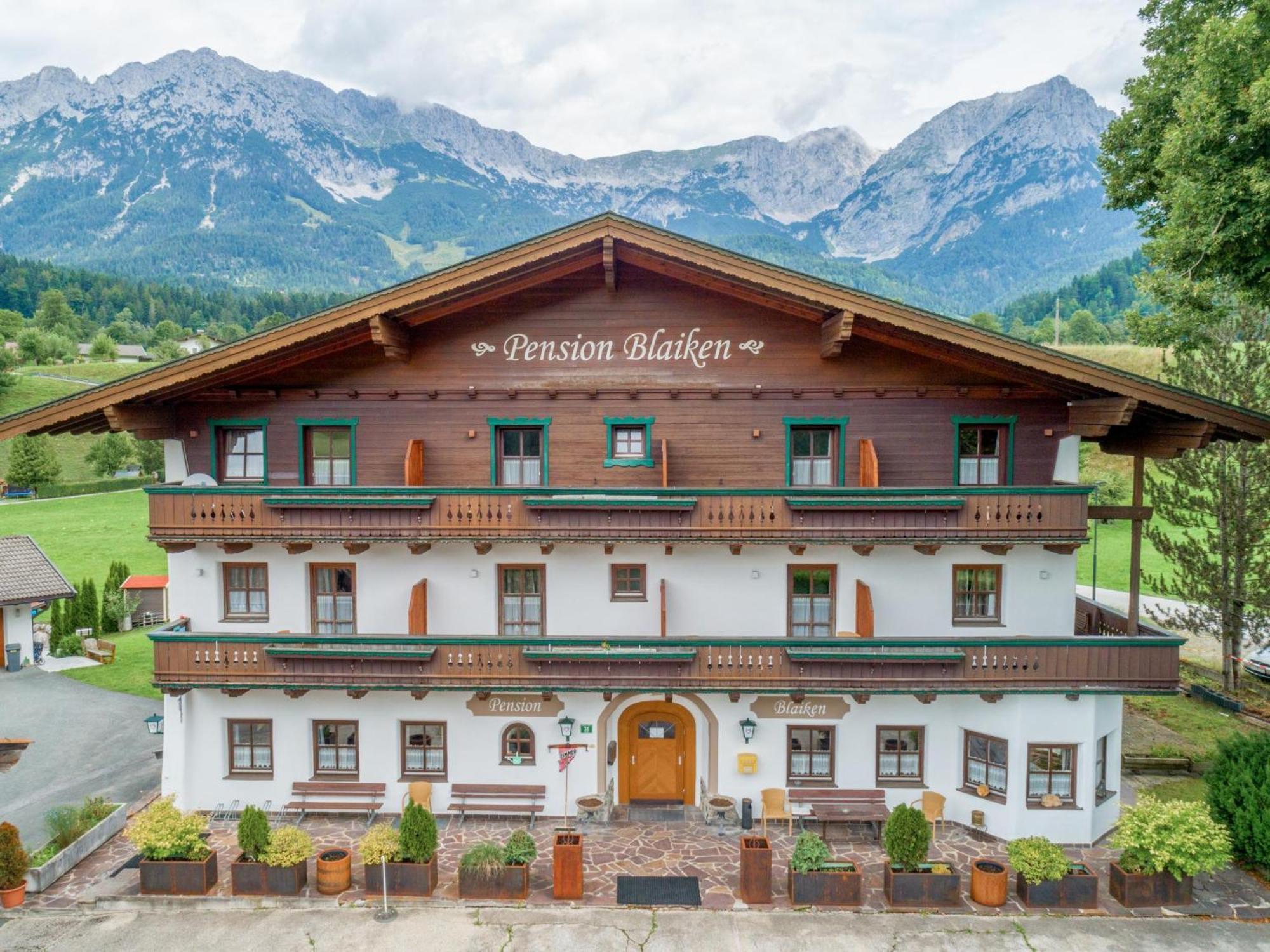 Pension Blaiken Xl Scheffau am Wilden Kaiser Luaran gambar